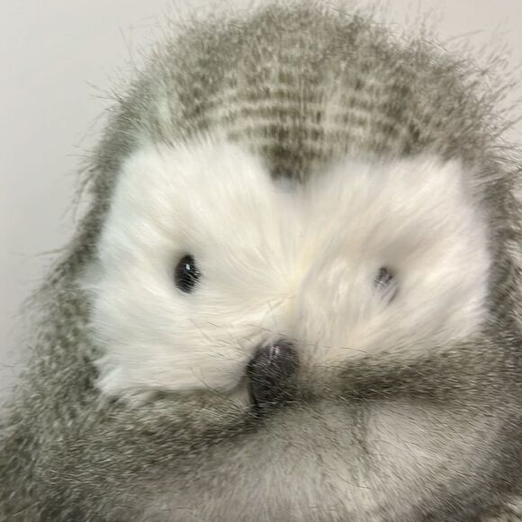 White Owl Hibou By GUND Plush Toy Animal 10" Bird Snowy Owl #6058954 - Picture 2 of 10